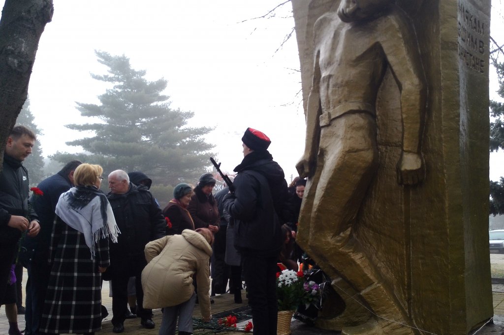 День станицы выселок. Памятник погибшим беловчанам на Северном Кавказе.